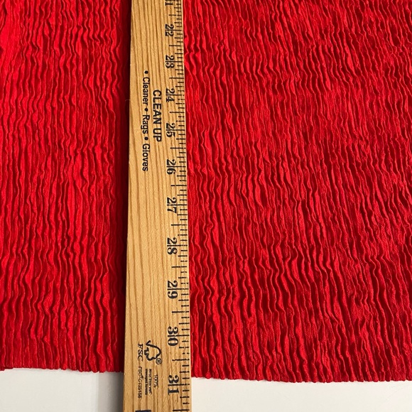 Vintage Timely Trends Red Women’s blouse top tunic Holiday Valentine Day size 16 - Picture 5 of 10